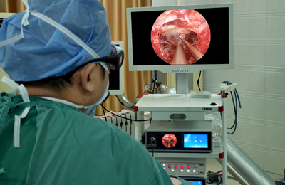 【Otorhinolaryngology Rhinoscopy】Treatment of turbinate hypertrophy under rhinoscopy
